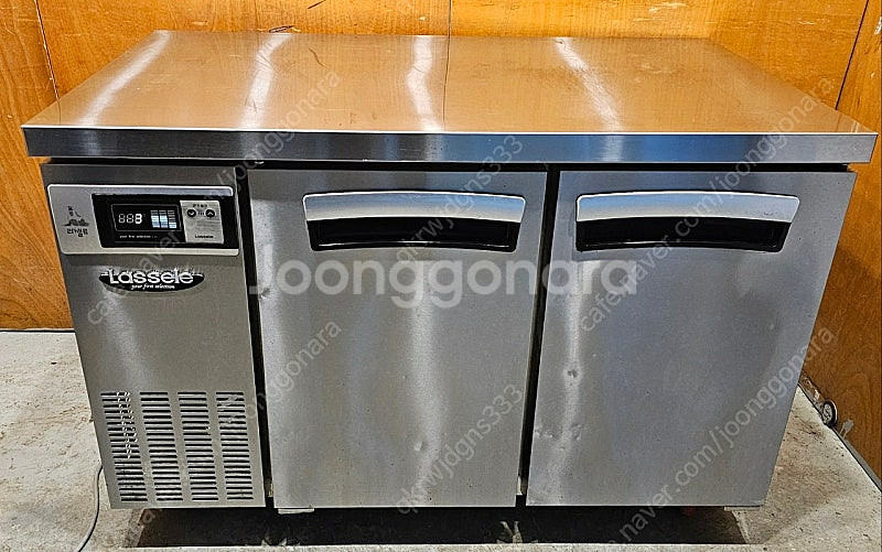 라셀르 간냉식 1200 테이블 냉장고 팝니다--0