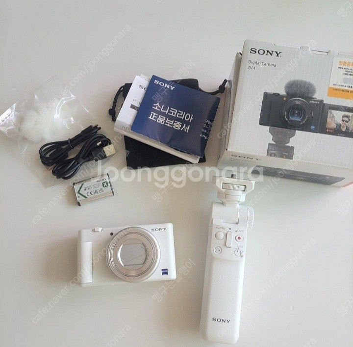 소니 카메라 Sony Zv-1 + 정품 슈팅그립 GP-...--8