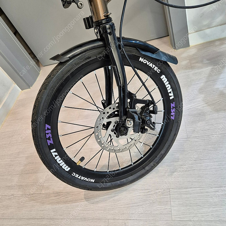 유사 브롬톤 민트 16인치 9단 디스크 브레이크--2