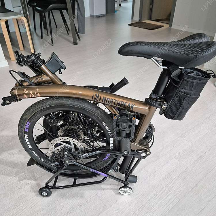 유사 브롬톤 민트 16인치 9단 디스크 브레이크--6