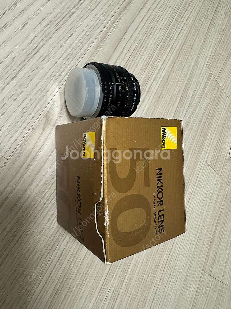 Nikkor lens 니콘 50mm 1.8D 단렌즈 판...--0