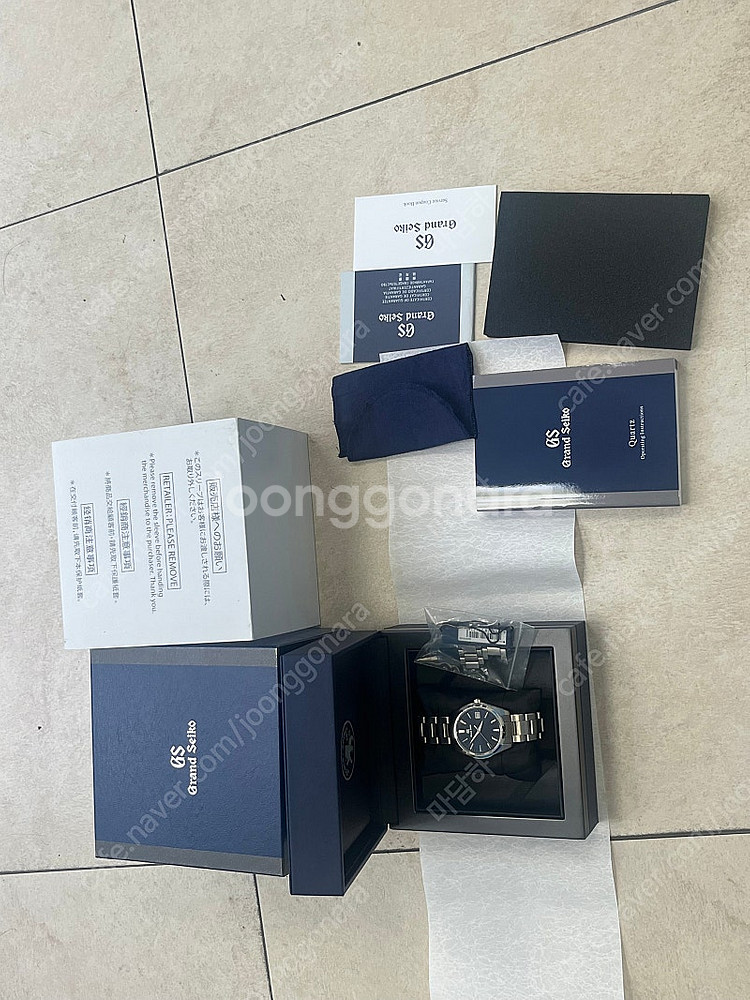 그랜드세이코 sbgp013 플박스 급매--0