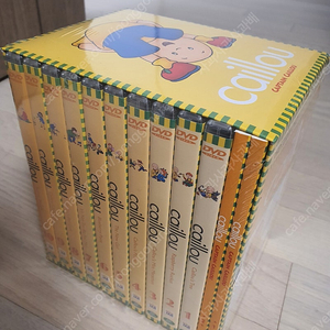 까이유 caillou dvd 10장 + 영한대본집 2권