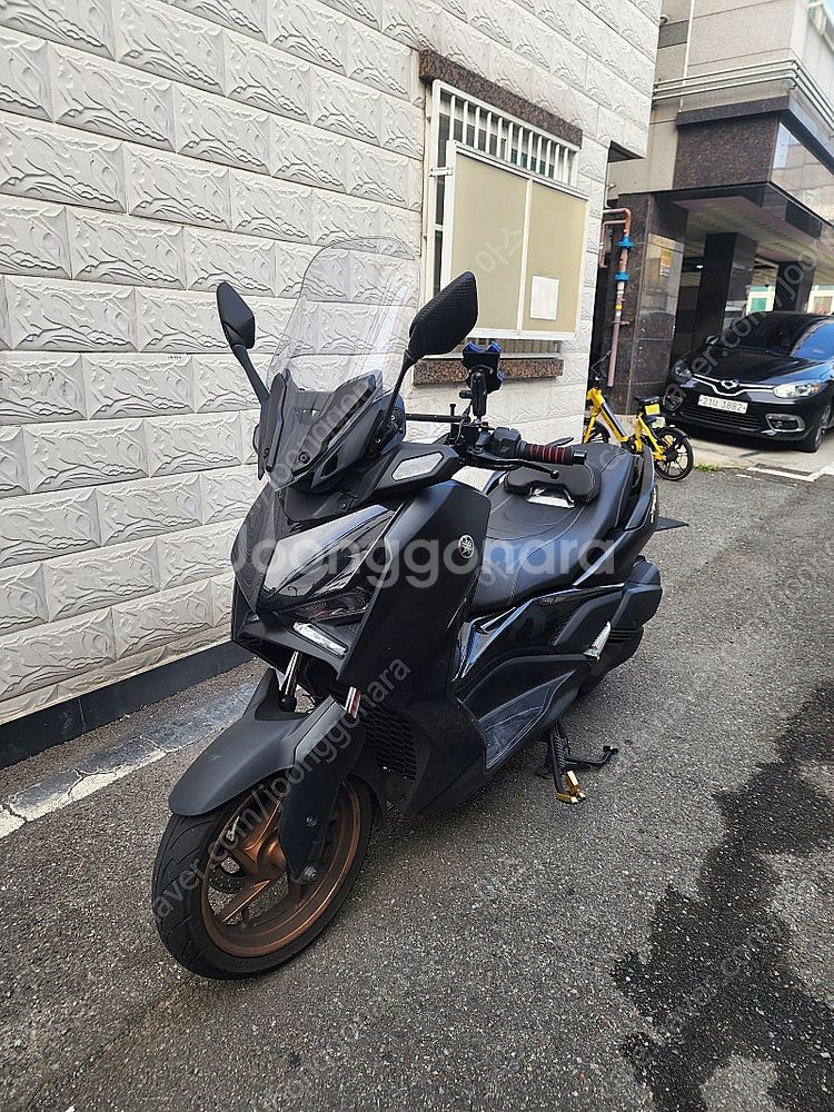 부산 XMAX300 맷블랙 23년식 팝니다.--5