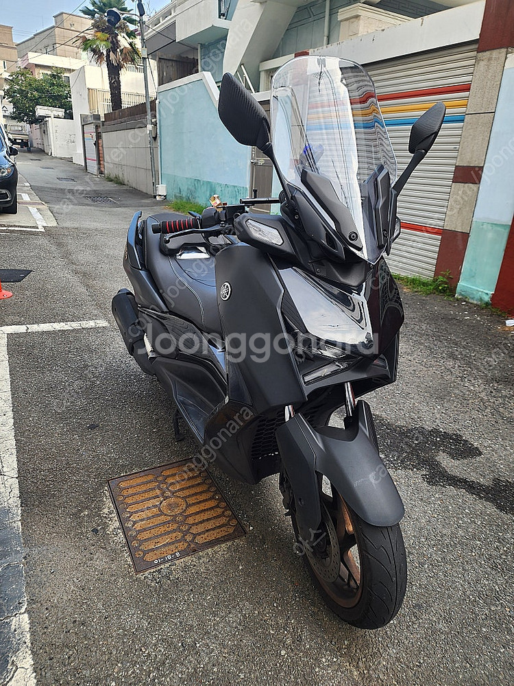 부산 XMAX300 맷블랙 23년식 팝니다.--6