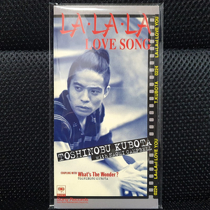 쿠보타 토시노부 久保田利伸 LA LA LA LOVE SONG 8cm 싱글 CD