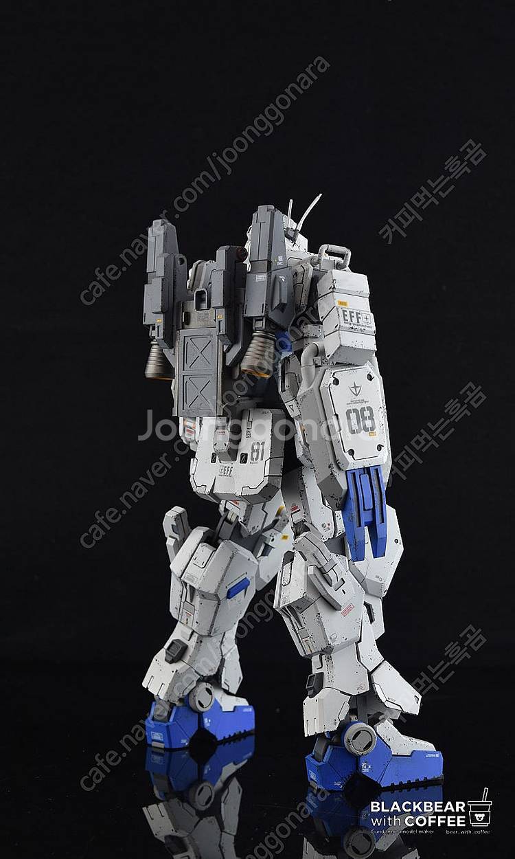 건담 도색 완성작 판매합니다. (1/100 ez-8)--3