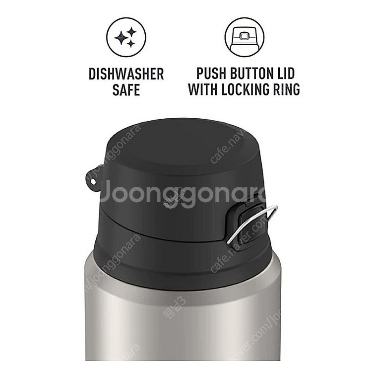 써모스 Thermos 풀 스테인리스 킹 진공 단열 냉온...--3