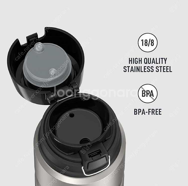 써모스 Thermos 풀 스테인리스 킹 진공 단열 냉온...--4