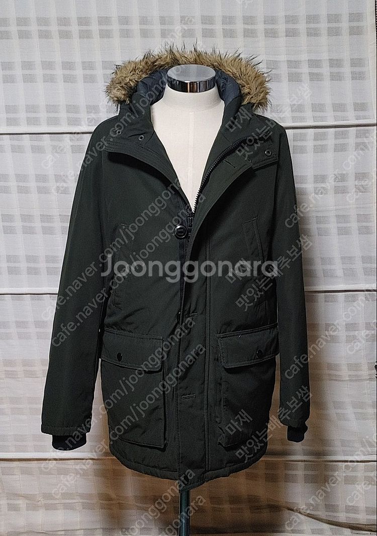 (Tommy Hilfiger) 타미힐피거 카키 패딩 점...--0