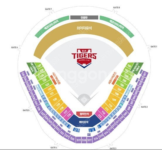 8월 27일(화) 기아 타이거즈 VS SSG 3루 K3...--0