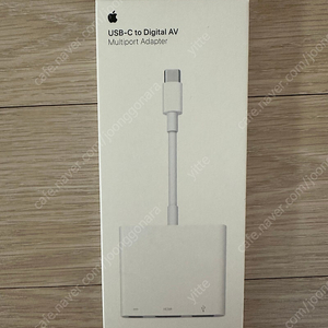 Apple 정품 USB-C 디지털 AV 멀티포트(Digital AV Multiport) 어댑터 (A2119)