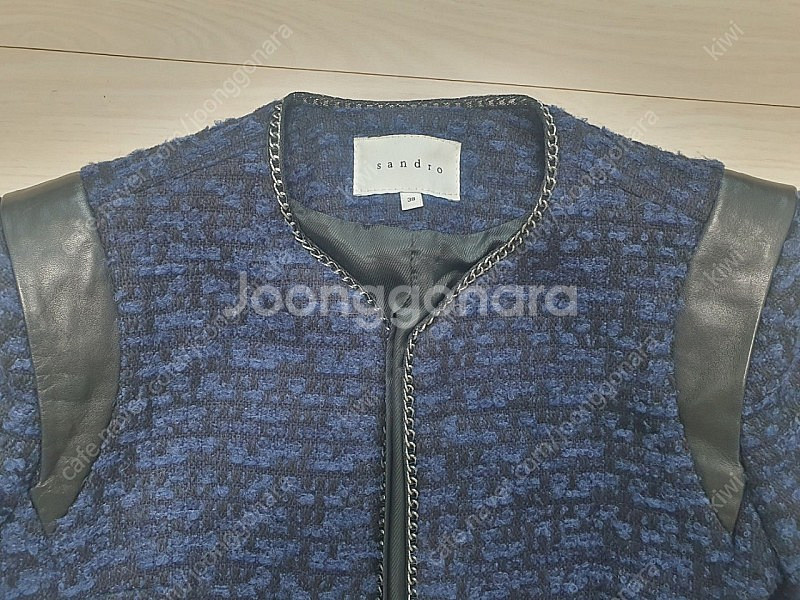 산드로 트위드자켓 (38사이즈)--2