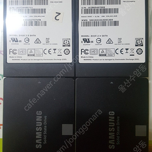 SSD 120G UEFI모드 GPT(GUID)디스크 개당 2만