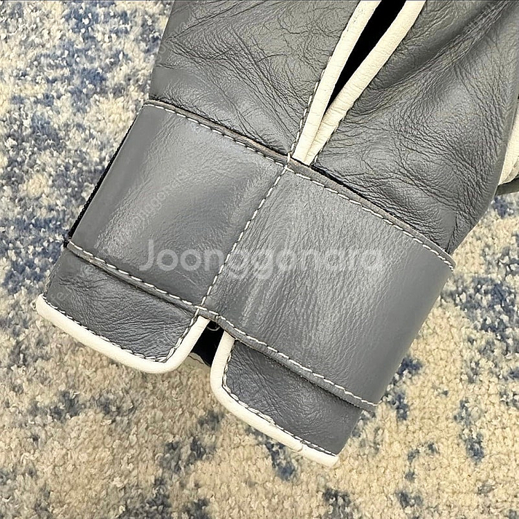 위닝 16OZ 라이트그레이 벨크로 글러브--5