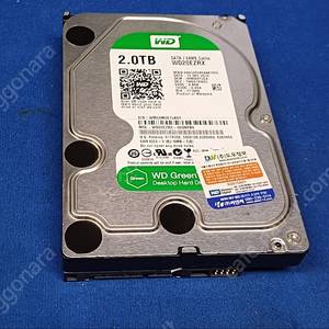 중고.3.5인치 2테라 WD