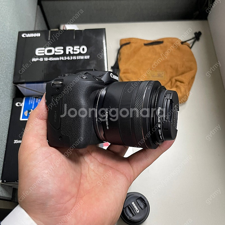 캐논 R50 번들렌즈킷 RF 35mm F1.8 팝니다.--7
