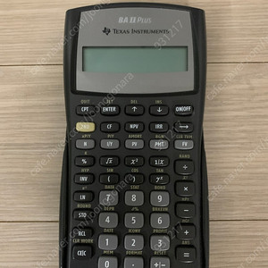 재무계산기 BA2 Plus(texas instruments) 판매, 한글설명서 동봉