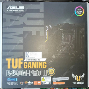 ASUS B450M TUF PRO II(2) [보증 27년 3월까지]