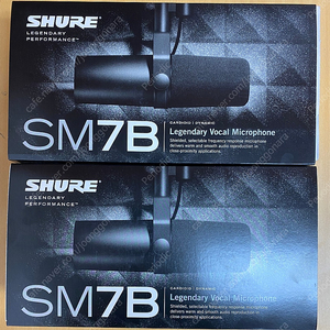 슈어 SM7B / SHURE SM7B 완전 미개봉 판매합니다.