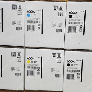 HP655A / CF450A, CF451A, CF452A, CF453A 정품토너