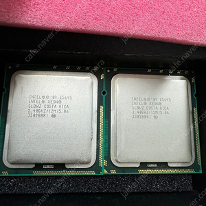 인텔 제온 CPU E5645 2개 팔아요