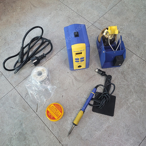 HAKKO 무연납용 인두기 온도조절 인두기 하코 FX-951 , KESTER 유연납 SN60 PB40 0.6mm 포함