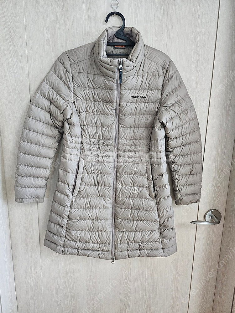 여성 머렐 경량 덕다운 롱패딩 95--0