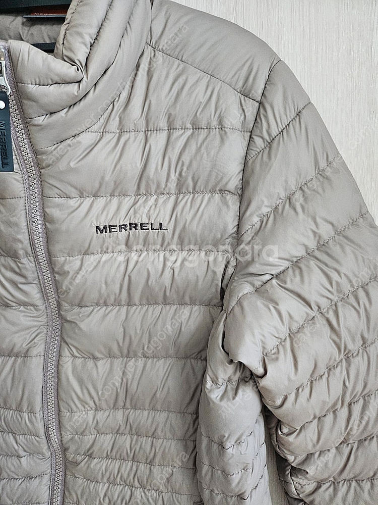 여성 머렐 경량 덕다운 롱패딩 95--1