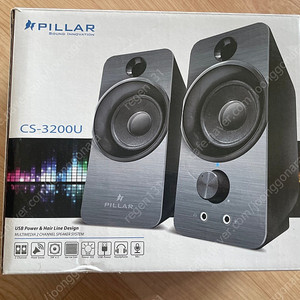 Pillar cs-3200u 스피커 판매합니다(새상품급)