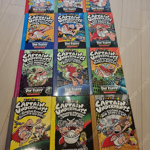 캡틴언더팬츠 Captain Underpants 원서 1~12권 풀컬러 셋트