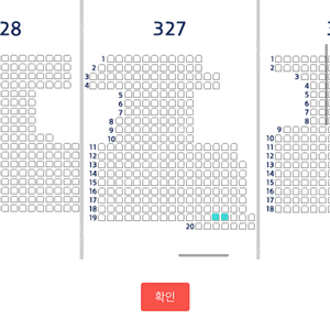 9.1 롯데 vs 두산 3루 네이비 327블럭 19열 2연석