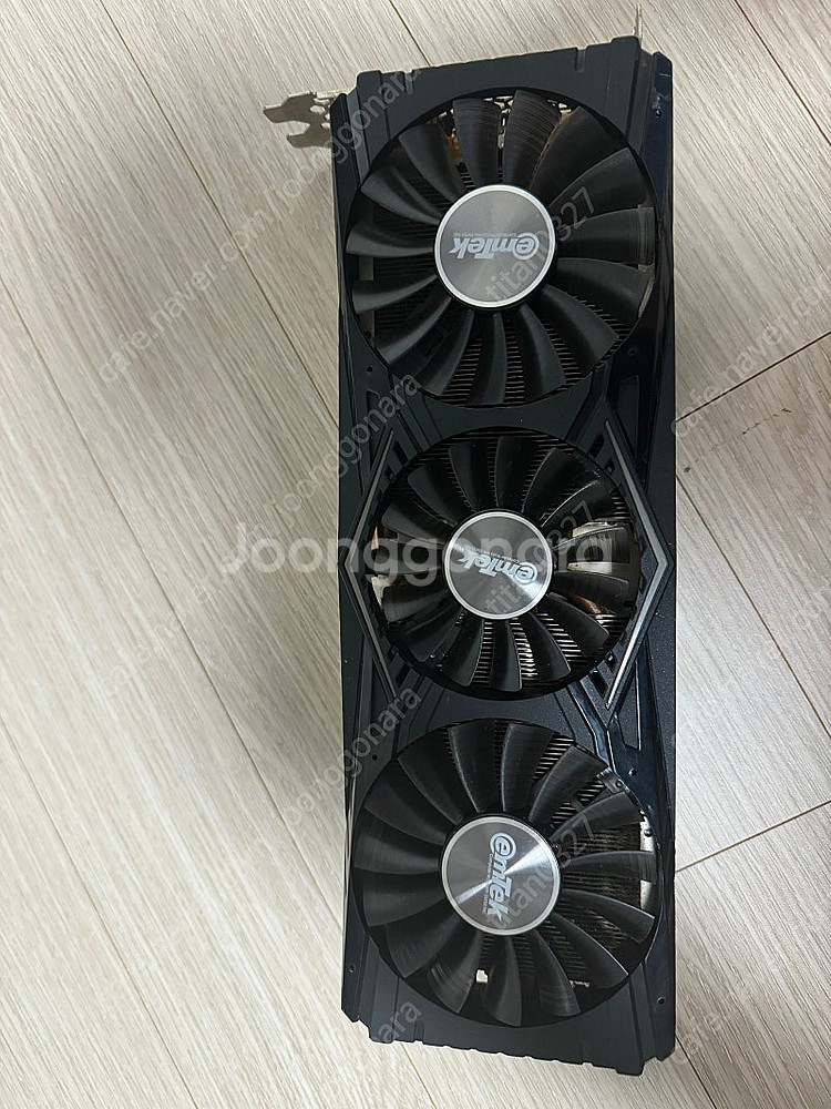 이엠텍 RTX2080ti 블랙에디션 oc 판매합니다--1