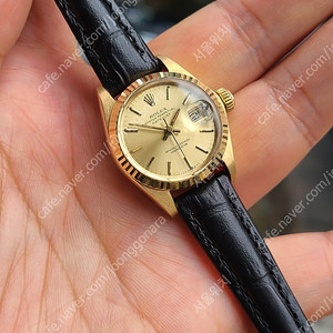 [정품] 롤렉스 여성용 데이저스트 샴페인골드 18K 옐로우골드 금통 (Rolex Datejust 18K Solid Gold Women's)