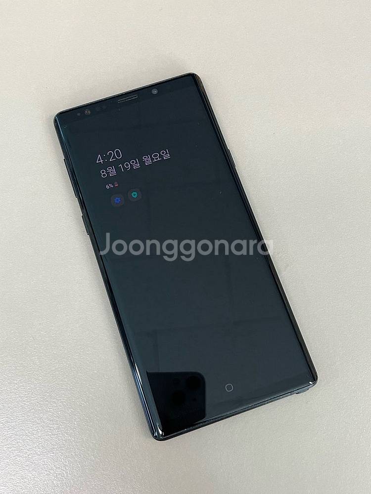 갤럭시노트9 블랙 128G 외관 미파손 가성비 단말기 ...--2