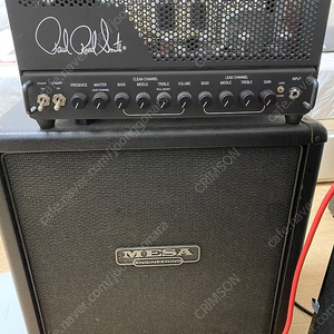 [PRS MT-15 앰프 + 메사부기 Mini Rectifier 1x12" 60W Straight Extension 캐비넷] 판매