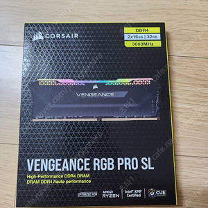 커세어 벤젠스 RGB 프로 SL 32GB(16GB * 2) 3600MHz DDR4