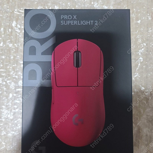 미개봉 정품)로지텍 G PRO X SUPERLIGHT 2 지슈라2 핑크색 팔아요.