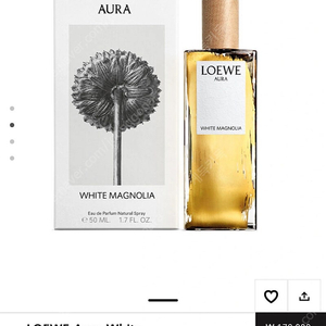 Loewe aura white mangolia