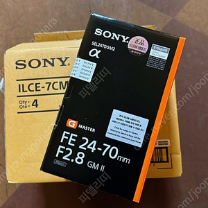 SONY 24-70 F2.8 GM2 소니 24-70 gm2 금계륵2 미개봉 새상품 팝니다.(정품등록이벤트 가능)