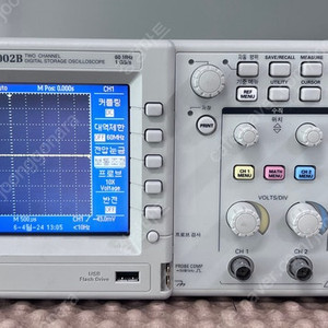 A01번 Tektronix TDS2002B 60MHz 2Ch 1GS/s