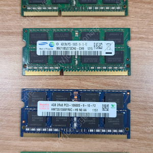 DDR3 10600S 4G / 12800S 4G 팝니다.