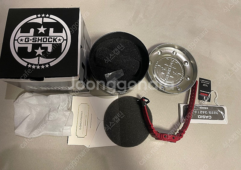 DW-5635c-4JR 35주년 레드 풀박--2
