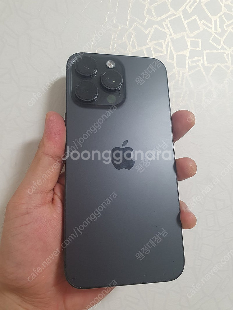 (재업) 아이폰15프로 맥스 256GB 블랙 티타늄 (...--1