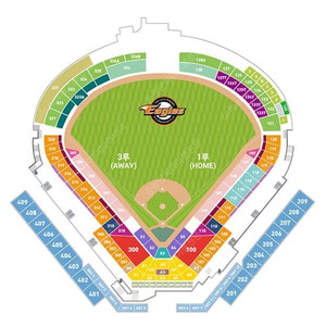 9월 3일(화) 한화이글스 vs 두산 중앙탁자석 통로 2연석