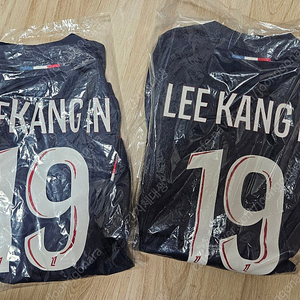 24/25 파리생제르망 PSG 홈 유니폼 이강인 풀마킹 L, XL 새제품 판매