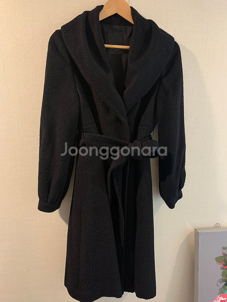레노마 여성 알파카 코트 팝니다--0