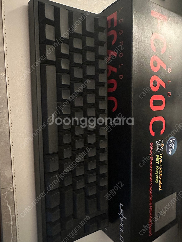레오폴드 fc660c 무접점 무소음 45g, 화이트/검...--1