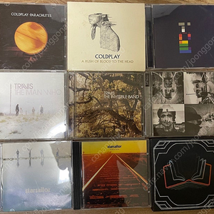 중고CD Coldplay, Travis, Starsailor, Arcade Fire