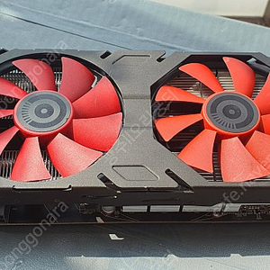 RX570 4G 그래픽카드 고장 부품용 팝니다...